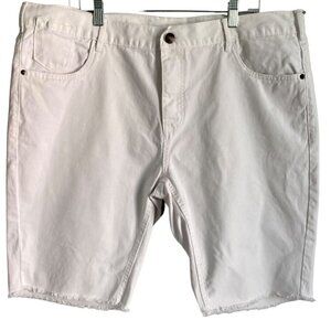 Denim Co. White Cotton Shorts Women's Size 40 W